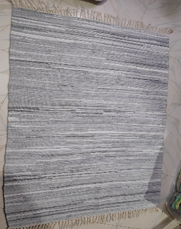 Chindi Floor Rug Gray