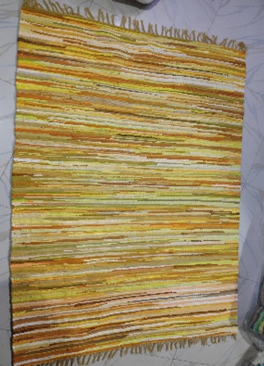 Chindi Floor Rug Yellow